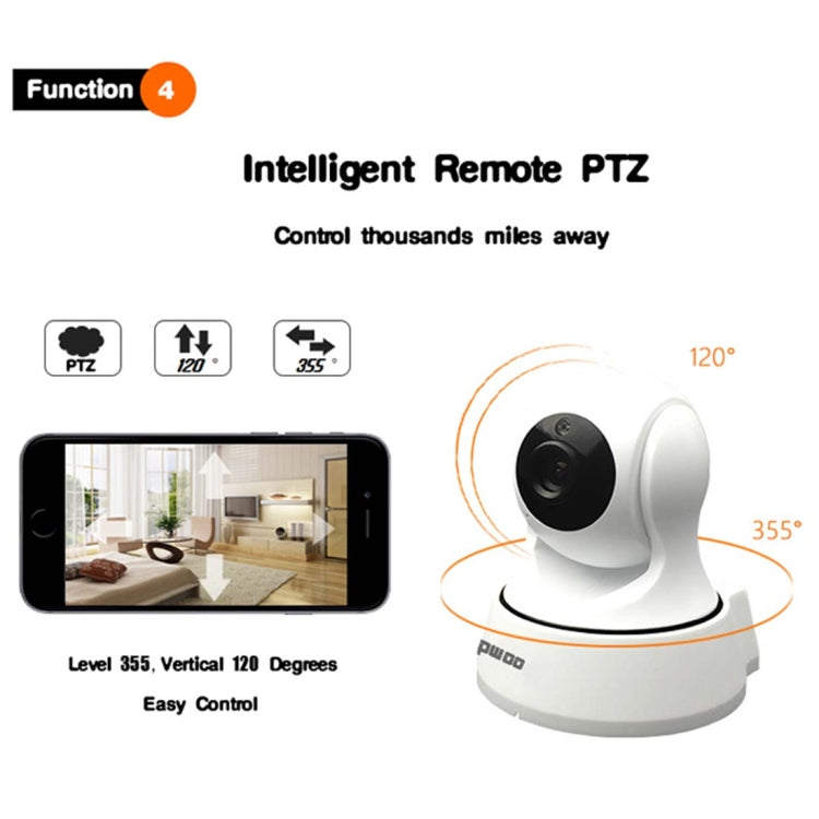 Anpwoo YT002 Ingenic T10 720P HD WiFi IP Camera with 11 PCS Infrared LEDs, Support Motion Detection & Night Vision & TF Card(Max 64GB) - Security by Anpwoo | Online Shopping UK | buy2fix