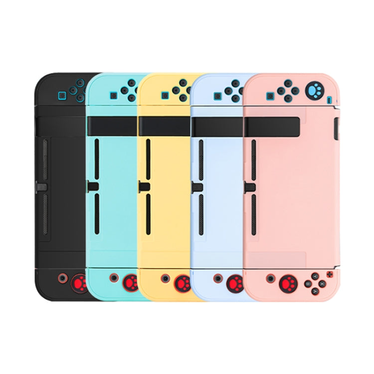 For Nintendo Switch Pure Color Shockproof TPU Case(Black) - Cases by buy2fix | Online Shopping UK | buy2fix
