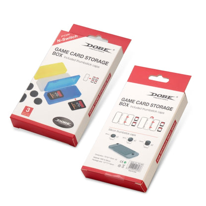 DOBE TNS-1846 2 in 1 Card Storage Box + Mushroom Caps Kits for Nintendo Switch - Cases by DOBE | Online Shopping UK | buy2fix