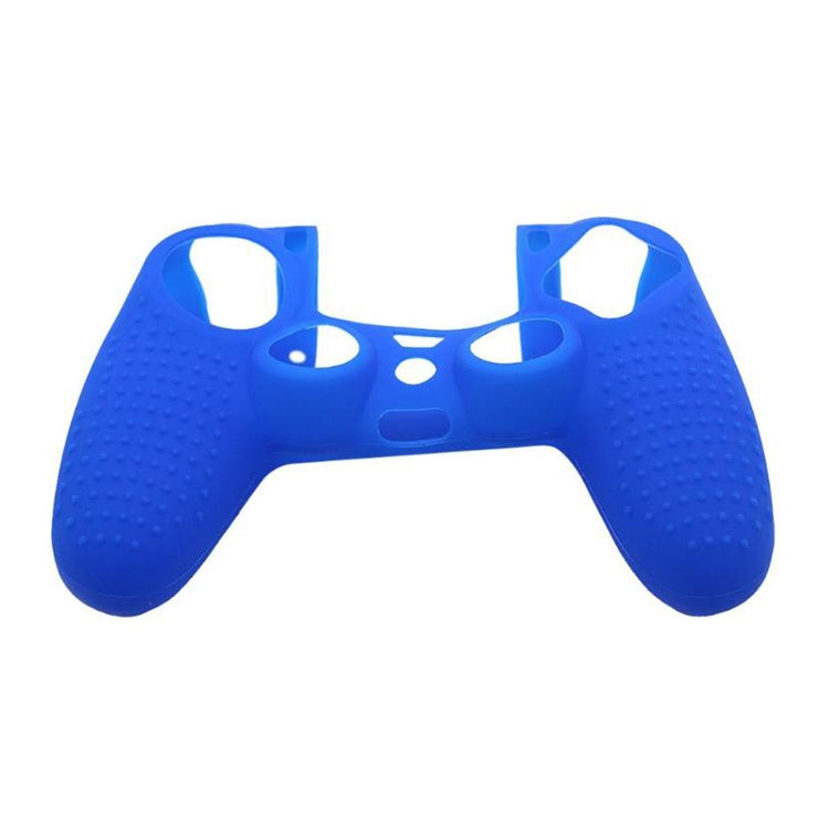 Non-slip Silicone Protective Case for Sony PS4(Blue) - Cases by buy2fix | Online Shopping UK | buy2fix