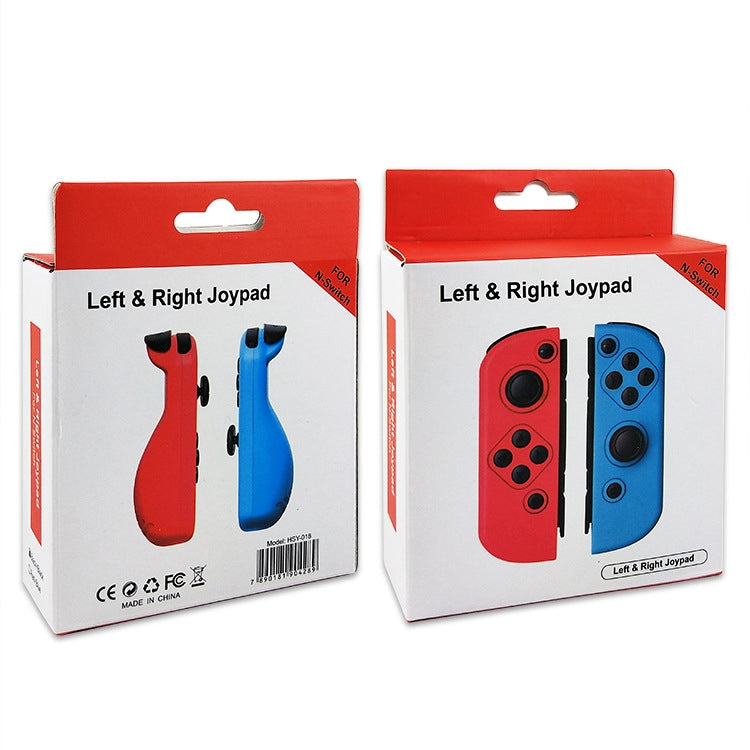 Left and Right Bluetooth Wireless Joypad Gamepad Game Controller for Switch(Blue + Red) - Gamepads by buy2fix | Online Shopping UK | buy2fix