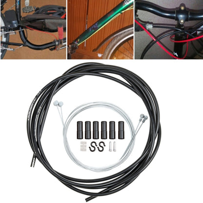 Universal Bicycle Brake Cable Tube Set(Black) - Outdoor & Sports by buy2fix | Online Shopping UK | buy2fix