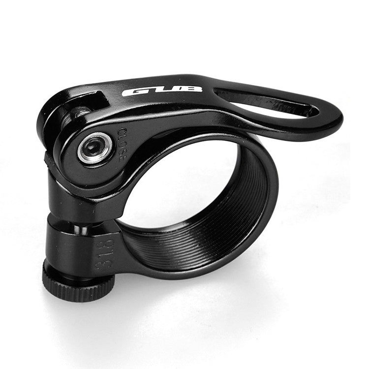 GUB CX-18 31.8mm Aluminum Ultralight Bicycle Seat Post Clamp(Black) - Pipe clamps by GUB | Online Shopping UK | buy2fix