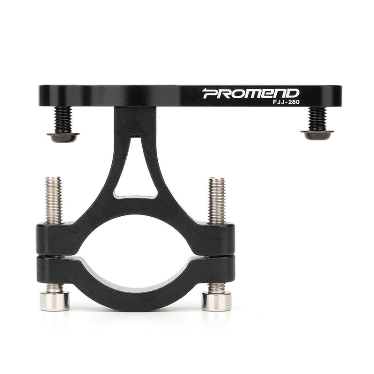 PROMEND FJJ-280N CNC Aluminum Alloy Bicycle Adapter Seat for Bottle Cage (Black) - Outdoor & Sports by PROMEND | Online Shopping UK | buy2fix
