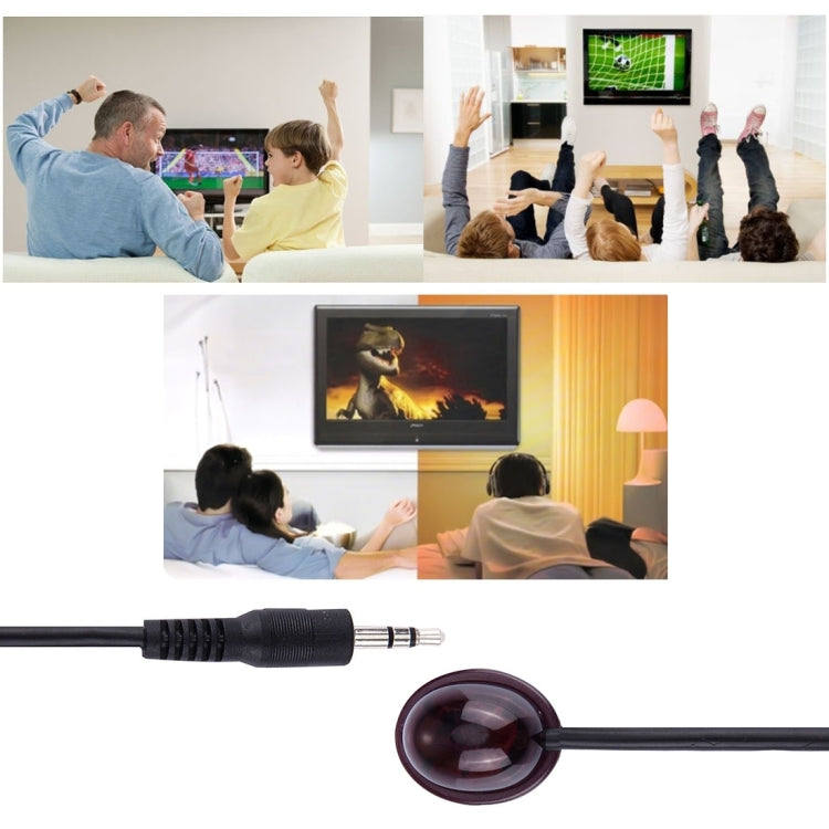 1m Infrared IR TV HDMI Remote Control Receiver & Emitter Extender Cable 3.5mm Wire Adapter (for S-PC-1247) -  by buy2fix | Online Shopping UK | buy2fix
