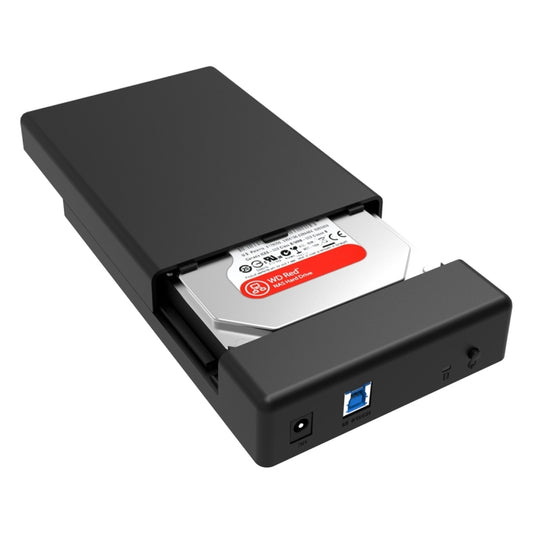 ORICO 3588US3 USB 3.0 Type-B 2.5 / 3.5 inch SSD / SATA HDD Enclosure Storage Hard Disk Box for Laptop Computer Desktop PC(Black) - HDD Enclosure by ORICO | Online Shopping UK | buy2fix