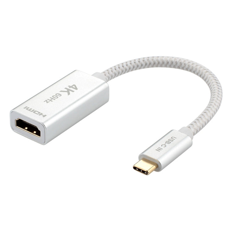 USB 3.1 Type-C Male to HDMI Female Video Adapter Cable, Length: 20cm - Computer & Networking by buy2fix | Online Shopping UK | buy2fix