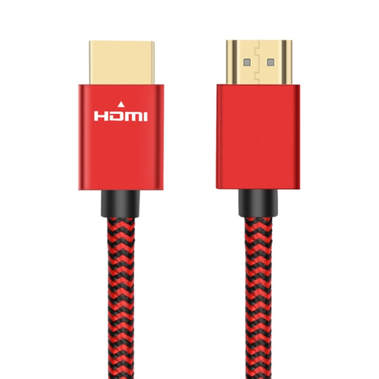 ULT-unite Gold-plated Head HDMI 2.0 Male to Male Nylon Braided Cable, Cable Length: 3m(Red) - Cable by ult-unite | Online Shopping UK | buy2fix
