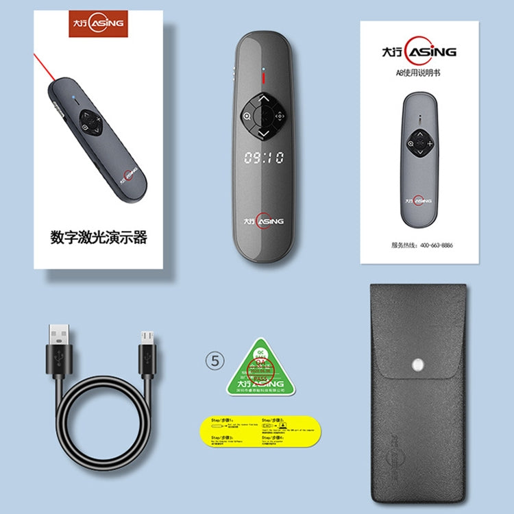 ASiNG A8 32GB Red Green Laser PPT Page Turning Pen Wireless Presenter -  by ASiNG | Online Shopping UK | buy2fix