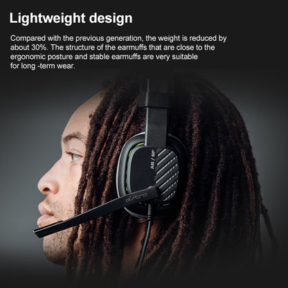 Logitech Astro A10 Gen 2 Wired Headset Over-ear Gaming Headphones (Black) - Multimedia Headset by Logitech | Online Shopping UK | buy2fix