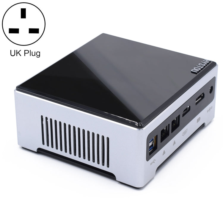 HYSTOU M5 Windows 7/8/10 / WES7/10/Linux System Mini PC, Intel Core i7-9750H 6 Core 12 Threads up to 4.5GHz, 32GB RAM+1TB SSD+1TB HDD, UK Plug - Windows Mini PCs by HYSTOU | Online Shopping UK | buy2fix