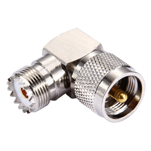 UHF Female to UHF Male Connector, 90 Degree Elbow - Connectors by buy2fix | Online Shopping UK | buy2fix