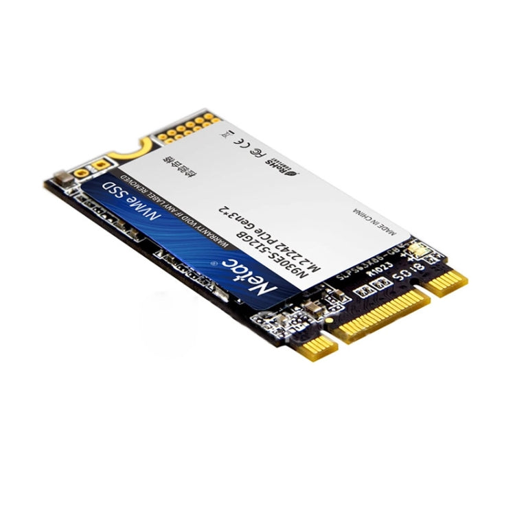 Netac N930ES 512GB M.2 2242 PCIe Gen3x2 Solid State Drive - Solid State Drives by Netac | Online Shopping UK | buy2fix