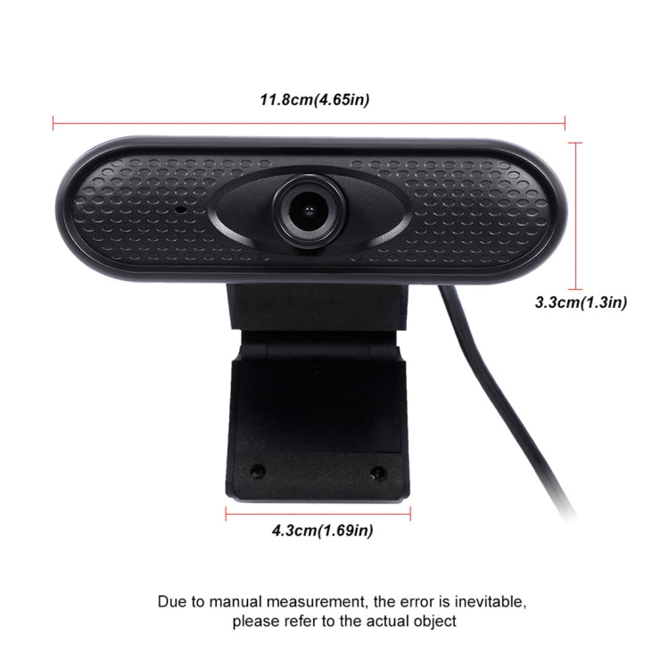 HD 1080P USB Camera WebCam with Microphone - HD Camera by buy2fix | Online Shopping UK | buy2fix