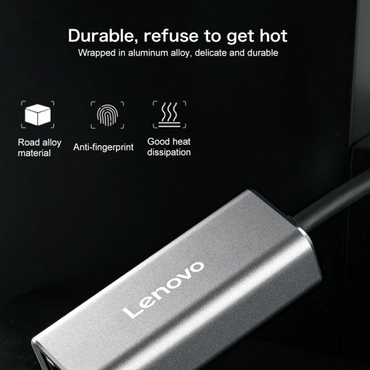 Lenovo F1-U01 Type-C / USB-C to Gigabit Ethernet Converter - Cable & Adapters by Lenovo | Online Shopping UK | buy2fix