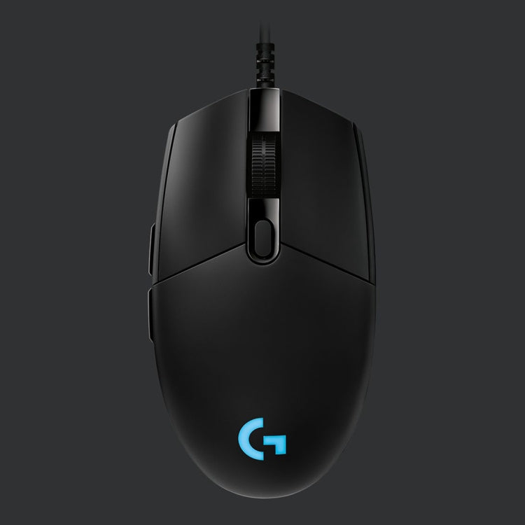 Logitech G Pro 16000DPI RGB Illumination Macro Programming Wired Optical Gaming Mouse, Length: 1.8m (Black) - Computer & Networking by Logitech | Online Shopping UK | buy2fix