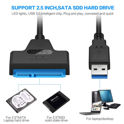 Professional SATA to USB 3.0 Cable Adapter 2.5 inch SSD Hard Drive Expanding Connector -  by buy2fix | Online Shopping UK | buy2fix