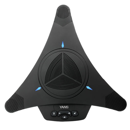 YANS YS-M21 USB Mini Port Video Conference Omnidirectional Microphone (Black) - Microphone by YANS | Online Shopping UK | buy2fix