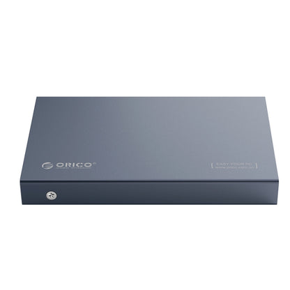ORICO 2518C3-G2 HDD SSHD SSD 2.5 inch USB3.1 Gen2 USB-C / Type-C Interface Aluminum Alloy Hard Drive Enclosure, Support Capacity: 4TB(Dark Gray) - HDD Enclosure by ORICO | Online Shopping UK | buy2fix