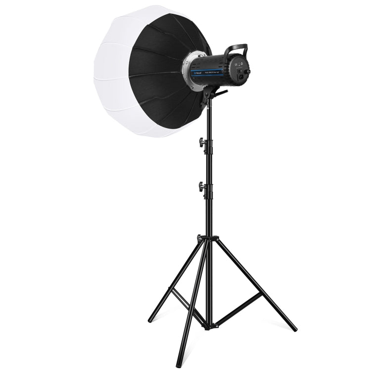 PULUZ 150W 5600K Studio Video Light + 2.8m Light Holder + 65cm Foldable Lantern Softbox Photography Kit(UK Plug) - Shoe Mount Flashes by PULUZ | Online Shopping UK | buy2fix