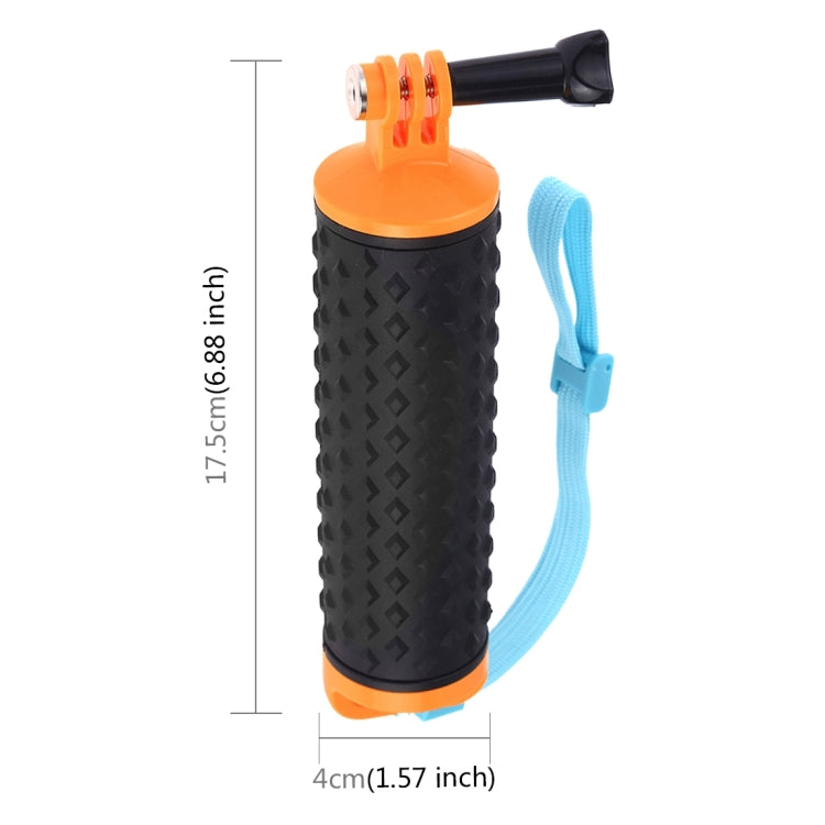 PULUZ Floating Handle Hand Grip Buoyancy Rods with Strap for GoPro HERO10 Black / HERO9 Black / HERO8 Black / HERO7 /6 /5 /5 Session /4 Session /4 /3+ /3 /2 /1, Xiaoyi and Other Action Cameras(Orange) - DJI & GoPro Accessories by PULUZ | Online Shopping UK | buy2fix