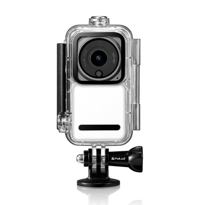 PULUZ 60m Waterproof Housing Diving Case for DJI Action 2 Camera Unit / Action 2 Power Combo / Action 2 Dual-Screen Combo(Transparent) - Case & Bags by PULUZ | Online Shopping UK | buy2fix