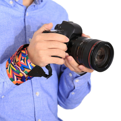 PULUZ Retro Ethnic Style Multi-color Series Shoulder Neck Strap Camera Strap for SLR / DSLR Cameras - Camera Accessories by PULUZ | Online Shopping UK | buy2fix