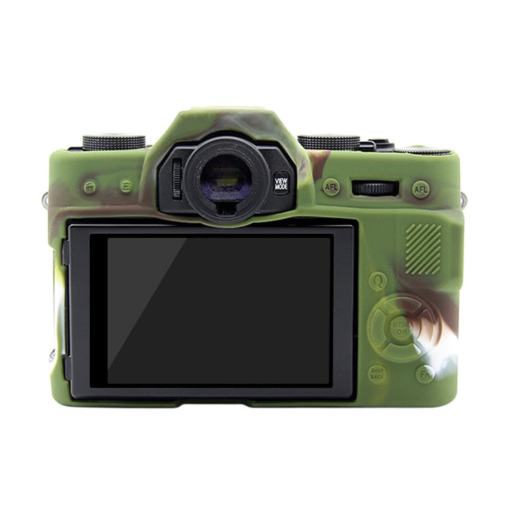 PULUZ Soft Silicone Protective Case for FUJIFILM XT10(Camouflage) - Protective Case by PULUZ | Online Shopping UK | buy2fix