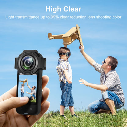 For Insta360 X3 PULUZ Upgrade Optical Glass Lens Guard Protective Cover - Len Accessories by PULUZ | Online Shopping UK | buy2fix