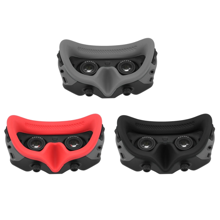 For DJI Avata Goggles 2 PULUZ Flying Eye Mask Silicone Protective Case(Black) -  by PULUZ | Online Shopping UK | buy2fix