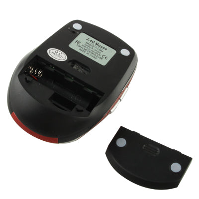 2.4 GHz 800~1600 DPI Wireless 6D Optical Mouse with USB Mini Receiver, Plug and Play, Working Distance up to 10 Meters (Red) - Computer & Networking by buy2fix | Online Shopping UK | buy2fix