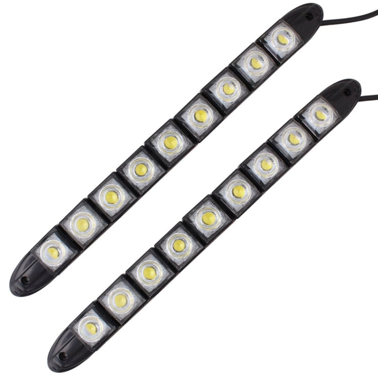 2 PCS  4.5W 9 LED SMD 5050 Flexible Snake LED Car Daytime Running Lights, DC 12V - In Car by buy2fix | Online Shopping UK | buy2fix