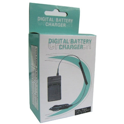 Digital Camera Battery Charger for FUJI FNP40/ SBL0837/ 0737/ D-L18(Black) - Battery Car Charger by buy2fix | Online Shopping UK | buy2fix