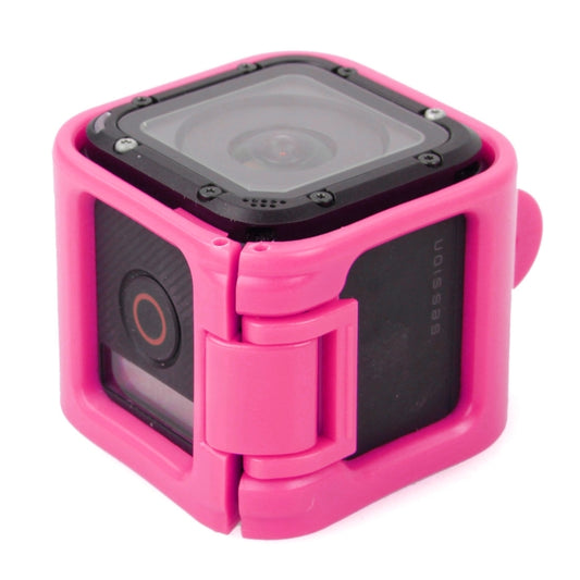 TMC Low-profile Frame Mount for GoPro HERO5 Session /HERO4 Session /HERO Session(Pink) - DJI & GoPro Accessories by TMC | Online Shopping UK | buy2fix