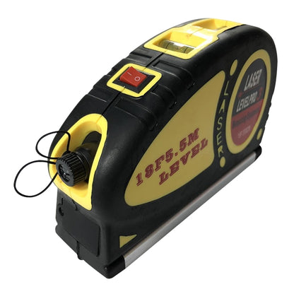 Laser Level with Tape Measure Pro (550cm), LV-05(Yellow) - Consumer Electronics by buy2fix | Online Shopping UK | buy2fix