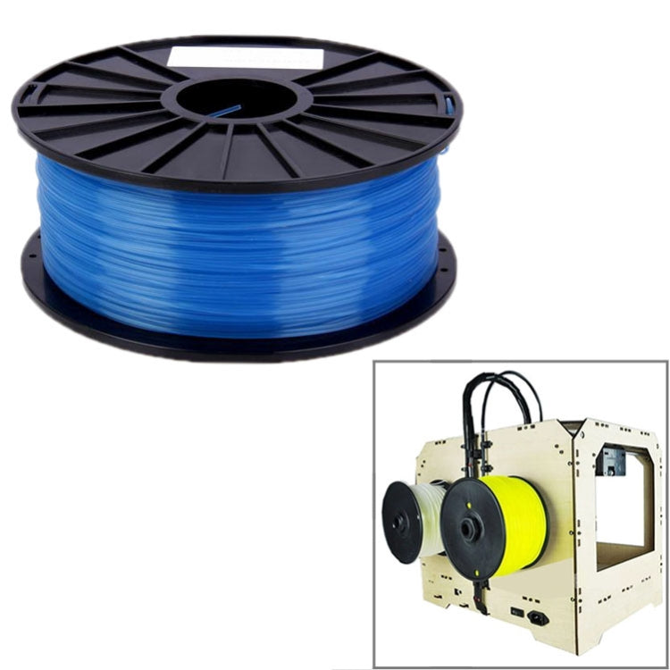 PLA 1.75 mm Transparent 3D Printer Filaments(Blue) - Consumer Electronics by buy2fix | Online Shopping UK | buy2fix