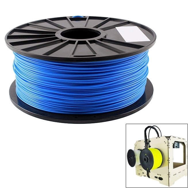 ABS 1.75 mm Fluorescent 3D Printer Filaments, about 395m(Blue) - Consumer Electronics by buy2fix | Online Shopping UK | buy2fix