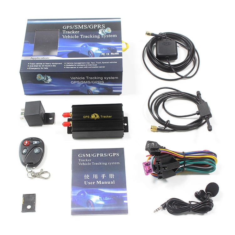 103B GSM / GPRS / GPS Vehicle Tracking System, Support TF Card Memory, Band: 850 / 900 / 1800 / 1900Mhz - Car Tracker by buy2fix | Online Shopping UK | buy2fix