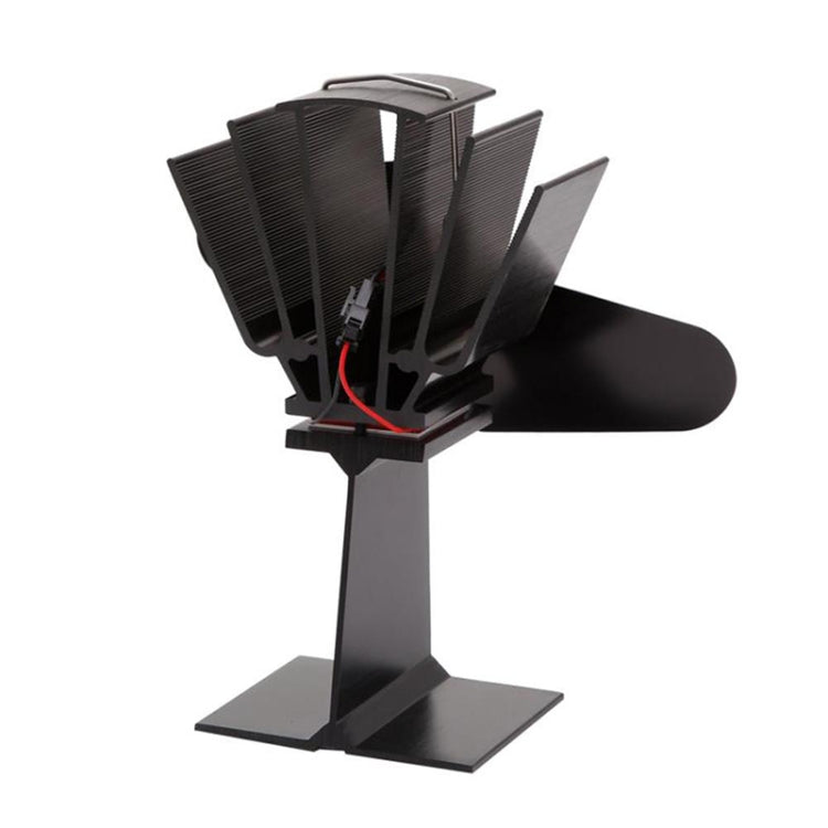 YL501 Eco-friendly Heat Powered Stove Fan for Wood / Gas / Pellet Stoves(Grey) - Consumer Electronics by buy2fix | Online Shopping UK | buy2fix