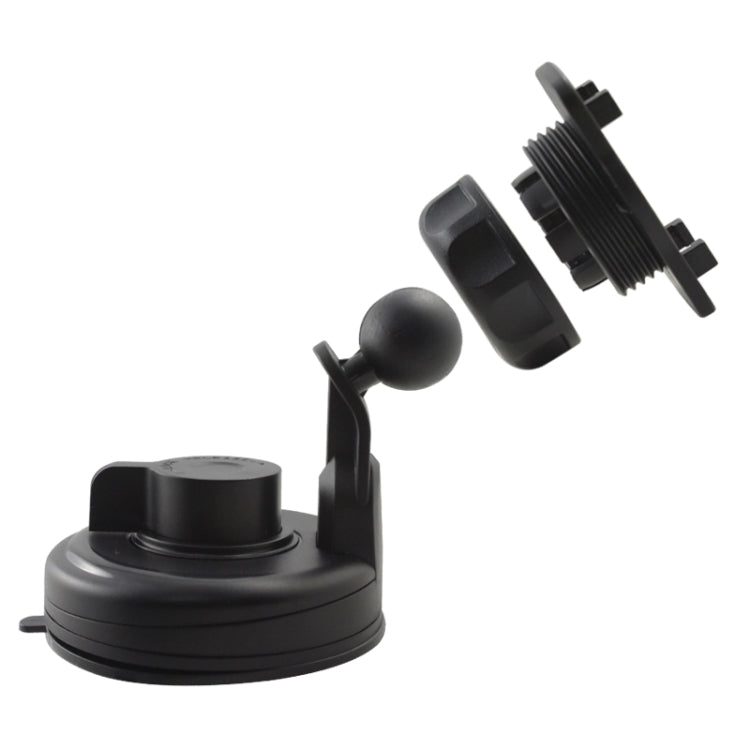 Suction Cup 360 Degree Rotatable Car Holder, For iPhone, Galaxy, Huawei, Xiaomi, LG, HTC and Other Smart Phones(Black) - Car Holders by buy2fix | Online Shopping UK | buy2fix