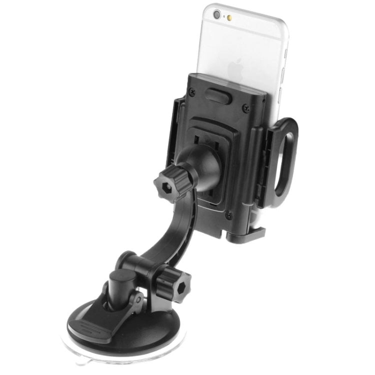 Universal Car Windshield Suction Mount Bracket Holder, For iPhone, Galaxy, Sony, Lenovo, HTC, Huawei, and other Smartphones of Width: 4-12cm - Car Holders by buy2fix | Online Shopping UK | buy2fix