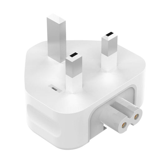 Travel Power Adapter Charger, UK Plug(White) - Apple Accessories by buy2fix | Online Shopping UK | buy2fix