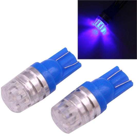 2 PCS T10 1.5W 60LM 1 LED Blue COB LED Brake Light for Vehicles, DC12V(Blue) - Instrument Lights by buy2fix | Online Shopping UK | buy2fix