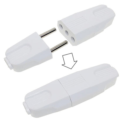 EU Plug Female AC Wall Universal Travel Power Socket Plug Adaptor - Consumer Electronics by buy2fix | Online Shopping UK | buy2fix