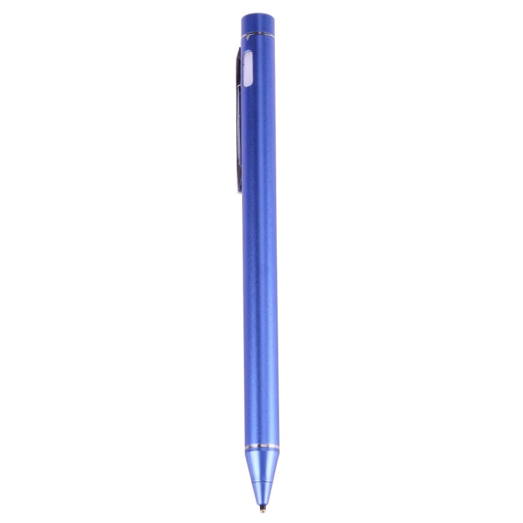 Universal Rechargeable Capacitive Touch Screen Stylus Pen with 2.3mm Superfine Metal Nib, For iPhone, iPad, Samsung, and Other Capacitive Touch Screen Smartphones or Tablet PC(Blue) - Stylus Pen by buy2fix | Online Shopping UK | buy2fix