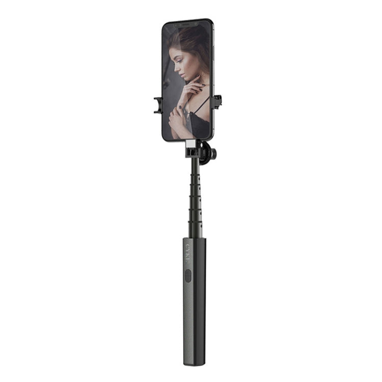 CYKE P9 Universal Stretchable Hidden One-piece Wireless Bluetooth Selfie Stick(Black) - Consumer Electronics by CYKE | Online Shopping UK | buy2fix