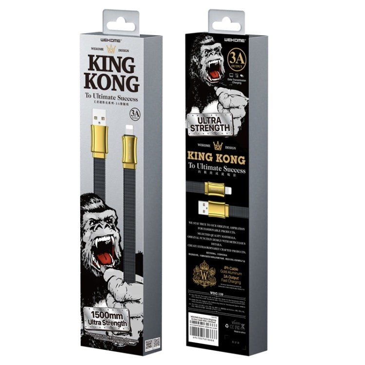 WK WDC-139 3A USB to Micro USB King Kong Series Data Cable (White) - Micro USB Cable by WK | Online Shopping UK | buy2fix