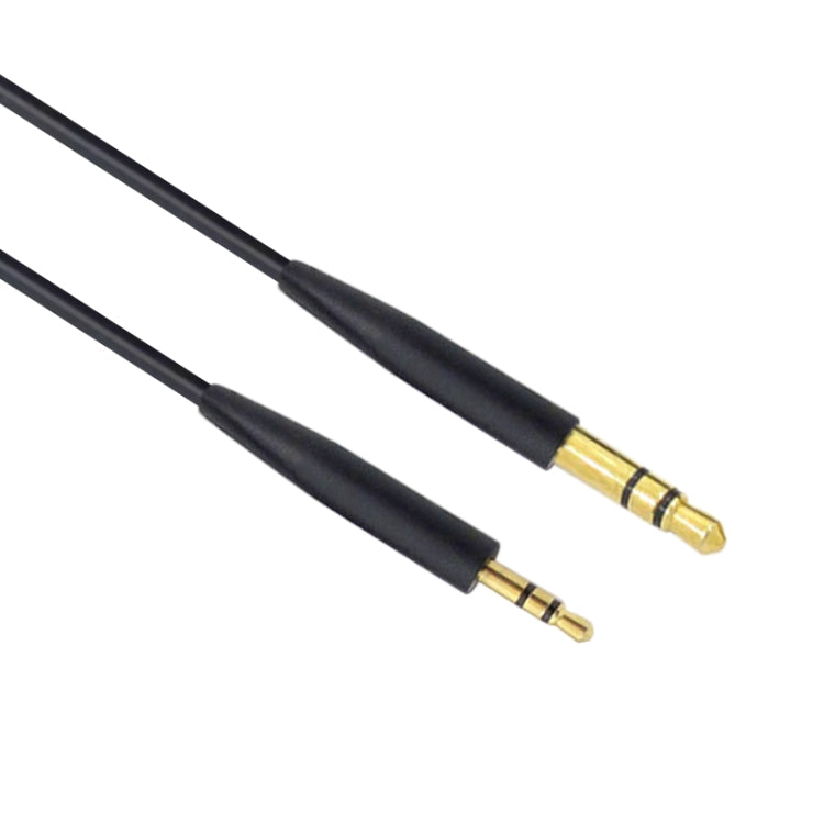 ZS0138 3.5mm to 2.5mm Headphone Audio Cable for BOSE SoundTrue QC35 QC25 OE2(Black) - Computer & Networking by buy2fix | Online Shopping UK | buy2fix