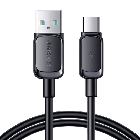 JOYROOM S-AC027A14 Multi-Color Series 3A USB to USB-C / Type-C Fast Charging Data Cable, Length:1.2m(Black) - USB-C & Type-C Cable by JOYROOM | Online Shopping UK | buy2fix