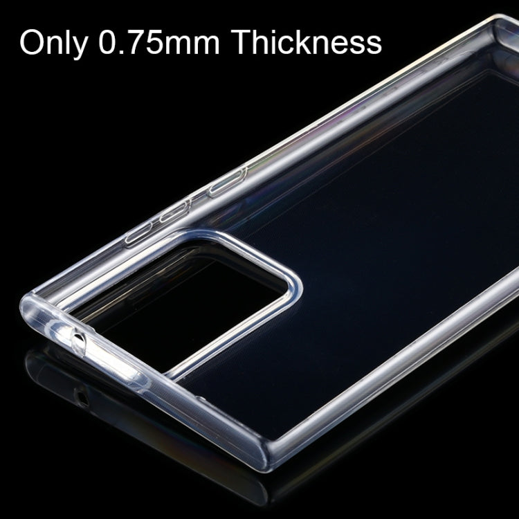 For Samsung Galaxy Note 20+ 5G 0.75mm Ultra-Thin Transparent TPU Protective Case - Galaxy Phone Cases by buy2fix | Online Shopping UK | buy2fix